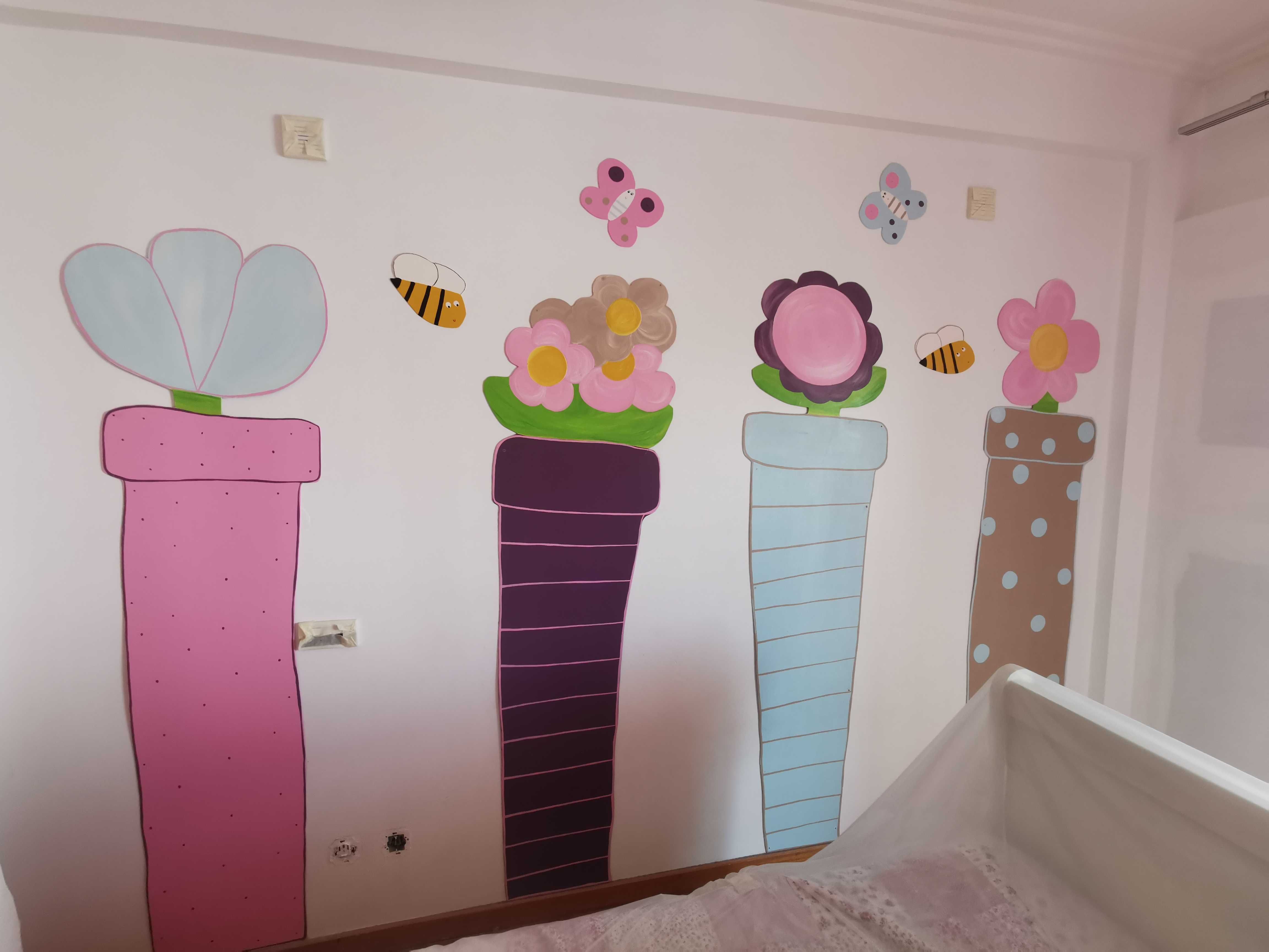 Decoração quarto infantil, artista Cristiana Resina