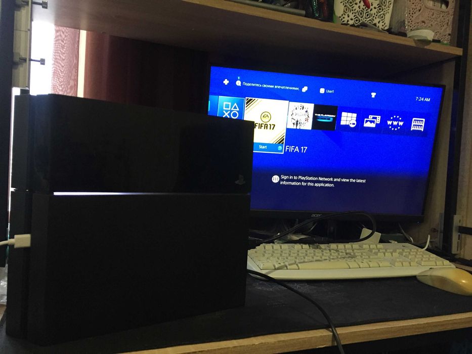 Sony Playstation 4 4 джойстика диски комплект