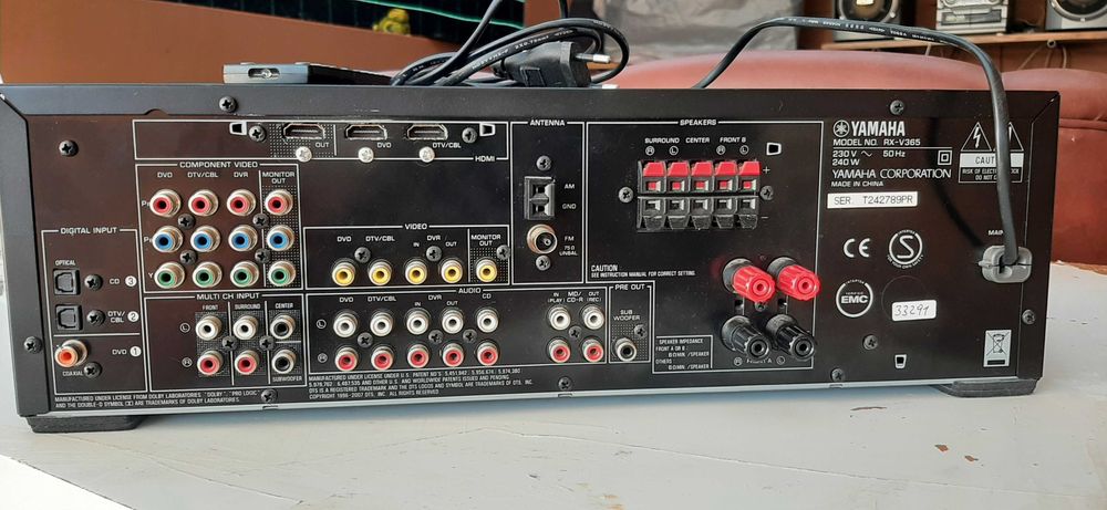 Vendo este amplificador 5.1 da marca yamaha