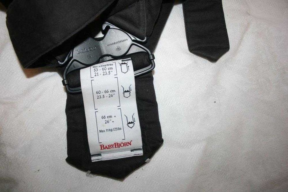 nosidełko ergonomiczne dla niemowląt i dzieci od 3,5kg-11kg BabyBjorn