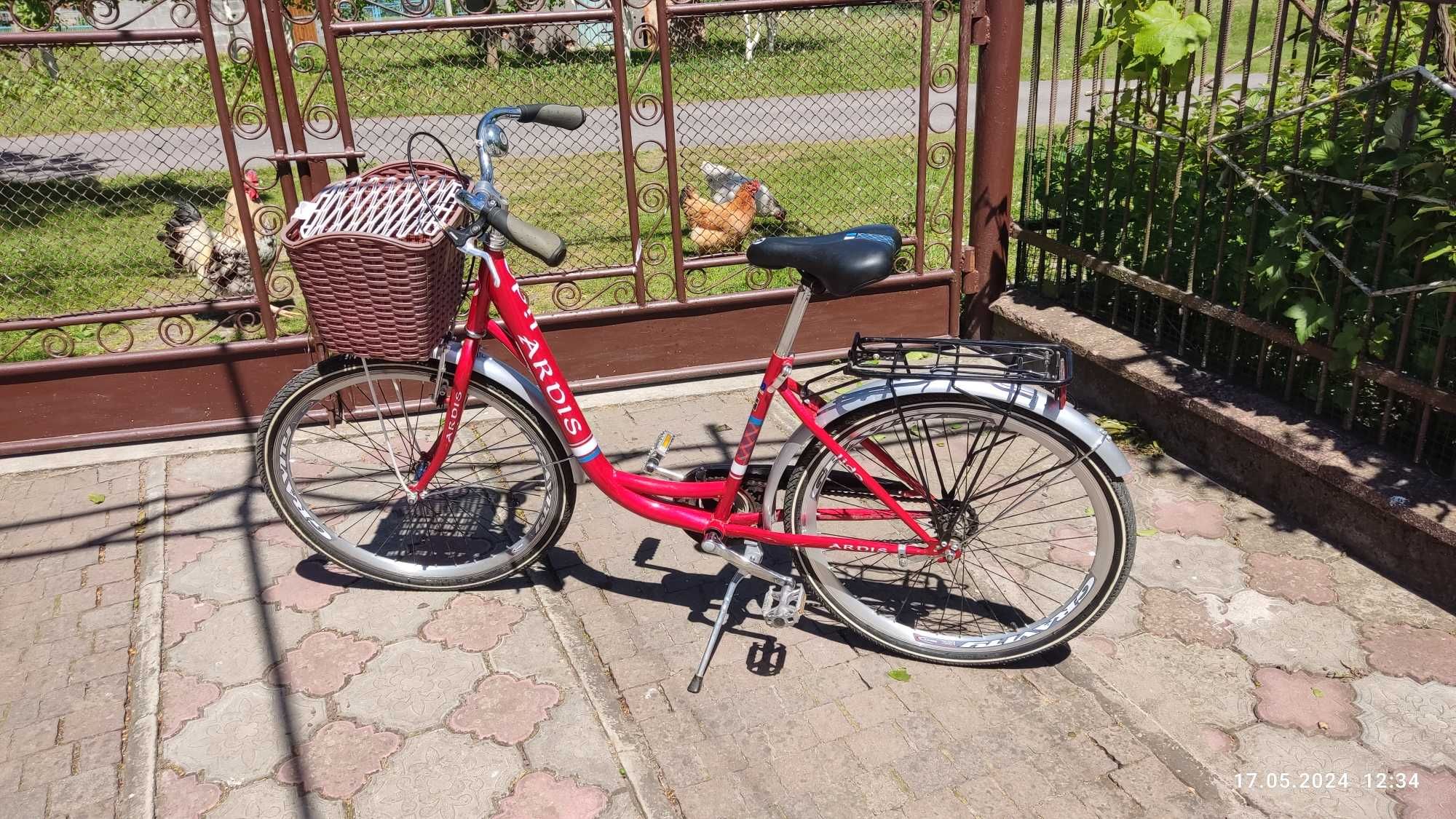 Велосипед Ardis Lido 26" 16,5" червоний