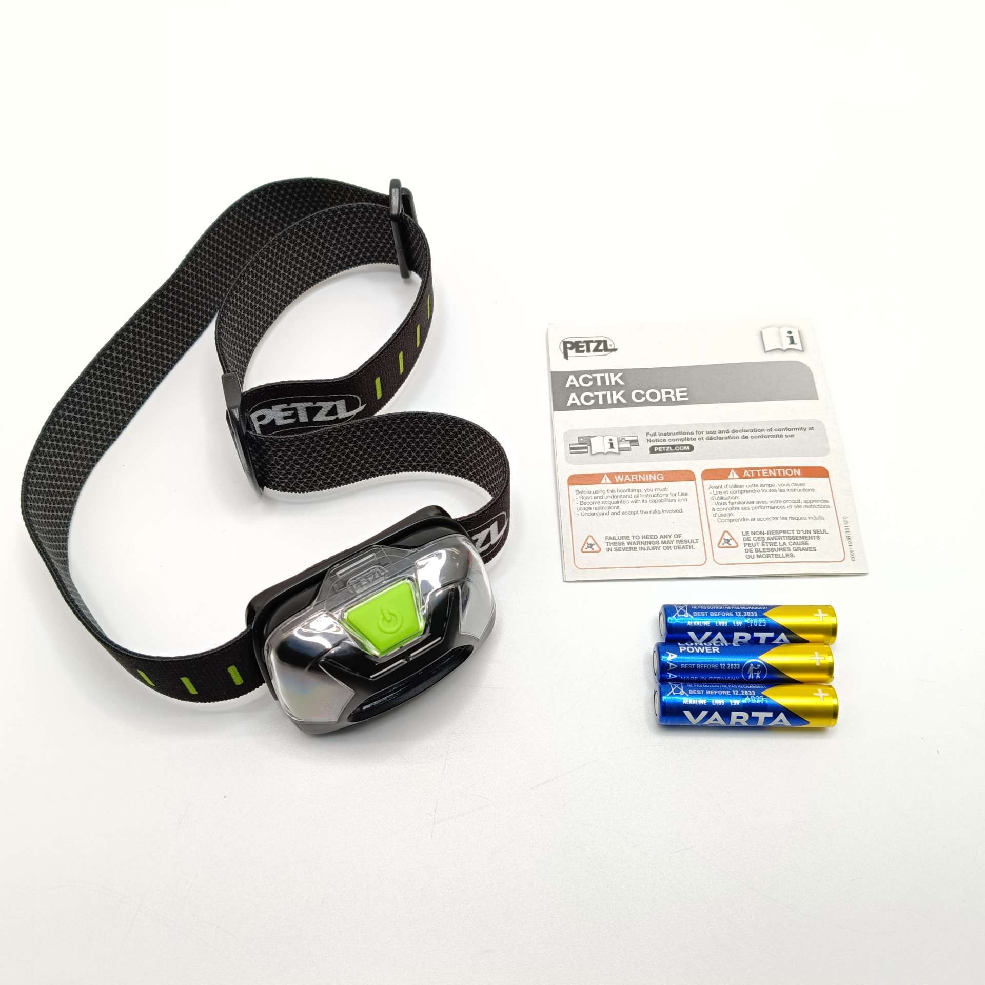 Latarka czołowa PETZL Actik Core E065AA03