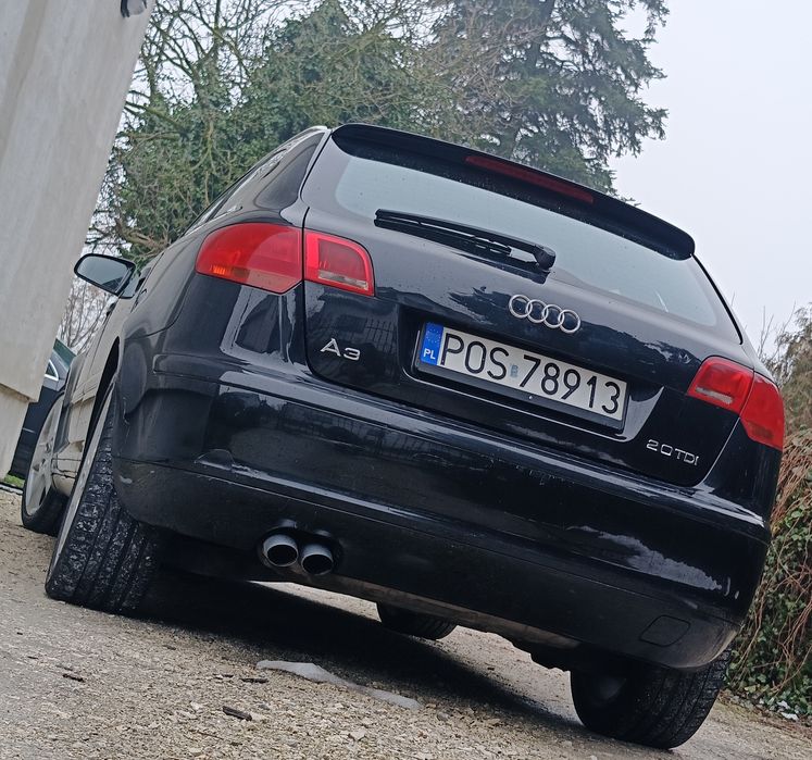 Audi A3. 2.0 TDI. S-Line . Panorama . Sportback.2006r. 140 HP. Alu .