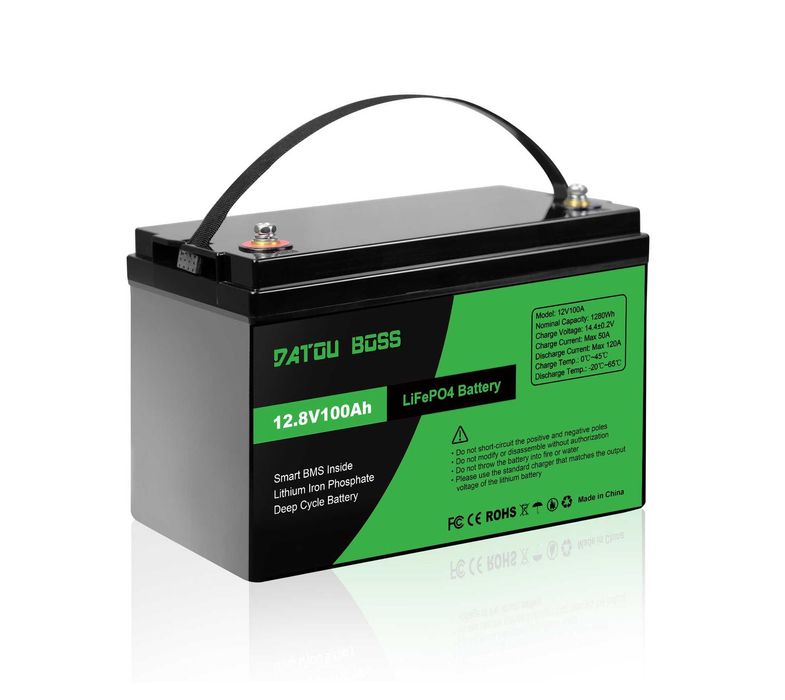 Nowy Akumulator LiFePO4 100Ah 12V - DATOU BOSS - Lepszy od AGM, Żelowy
