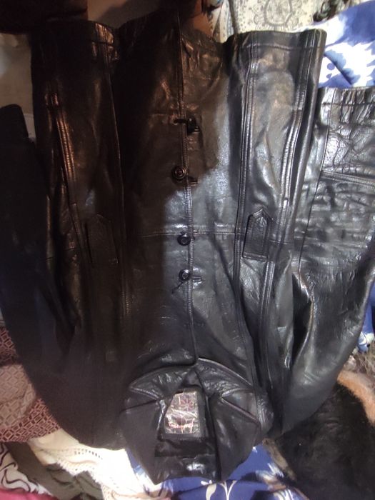 Casaco de pele genuína