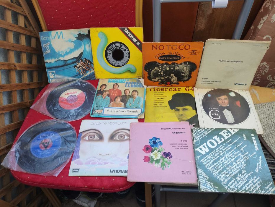 Płyty winylowe Vinyl Wołek Pocztówka Dźwiękowa Janczerski Boney M