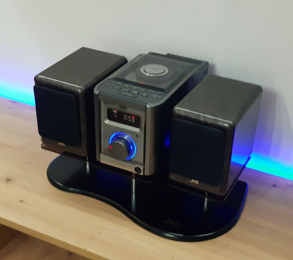 Wieża JVC / CD, RDS, AUX, SAB, Pilot