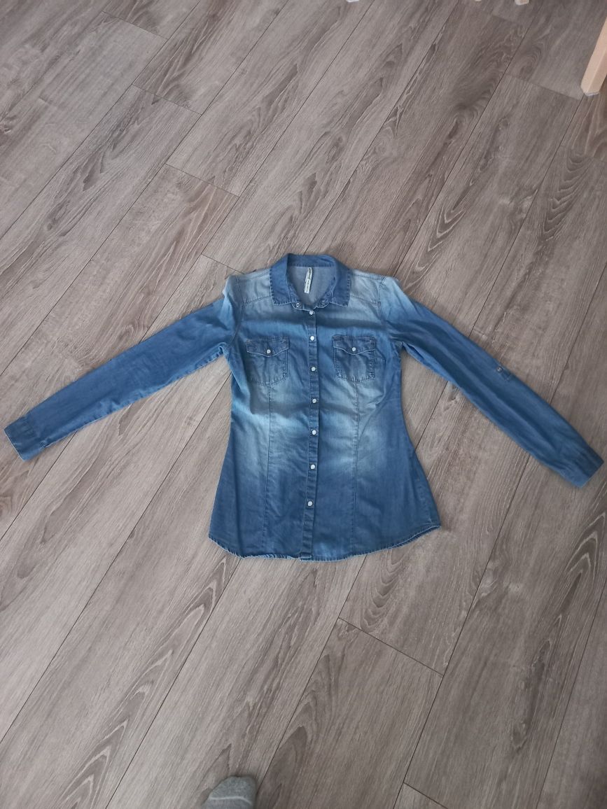 Koszula jeansowa damska Stradivarius rozmiar S 36