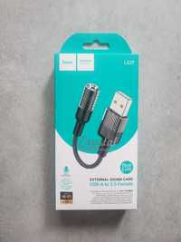 Зовнішня звукова карта usb to 3.5mm Hoco ls37