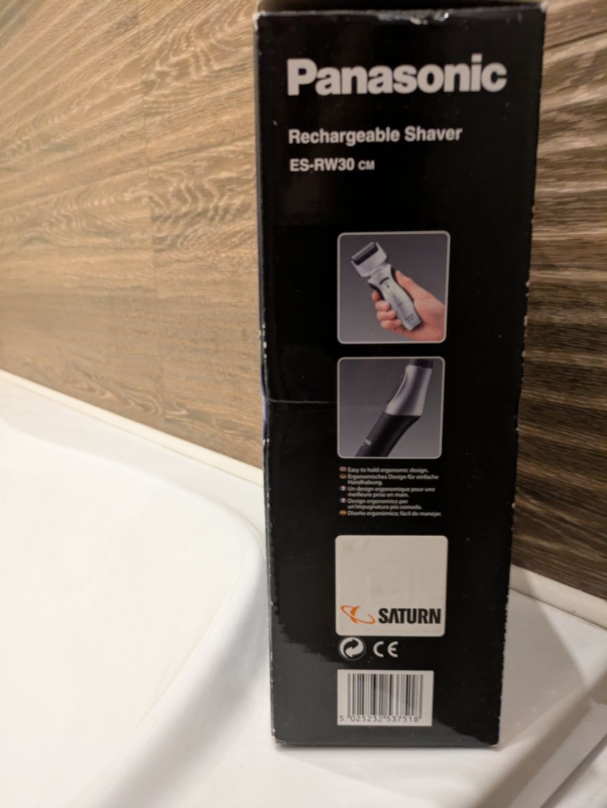 Panasonic rechargeable shaver es-rw30 cm