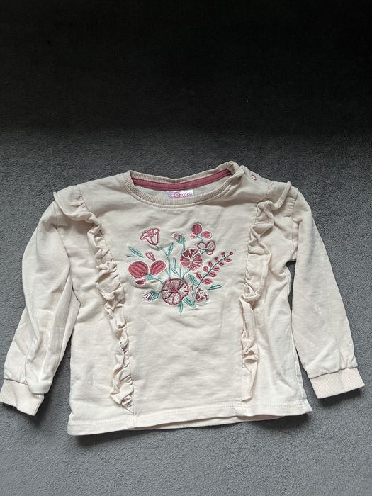 Beżowa bluza niemowlęca Pepco r.86
