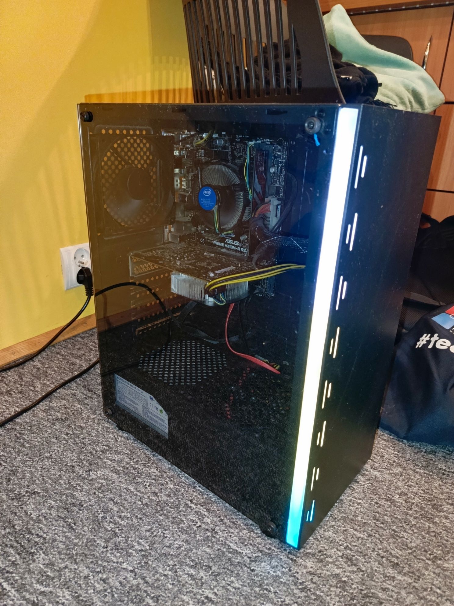 Komputer do gier i nauki – i3-9100 / GTX 1060 / 8GB RAM / SSD + HDD 2T