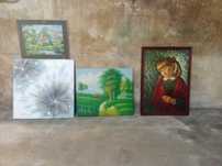 Vendo lote de quadros