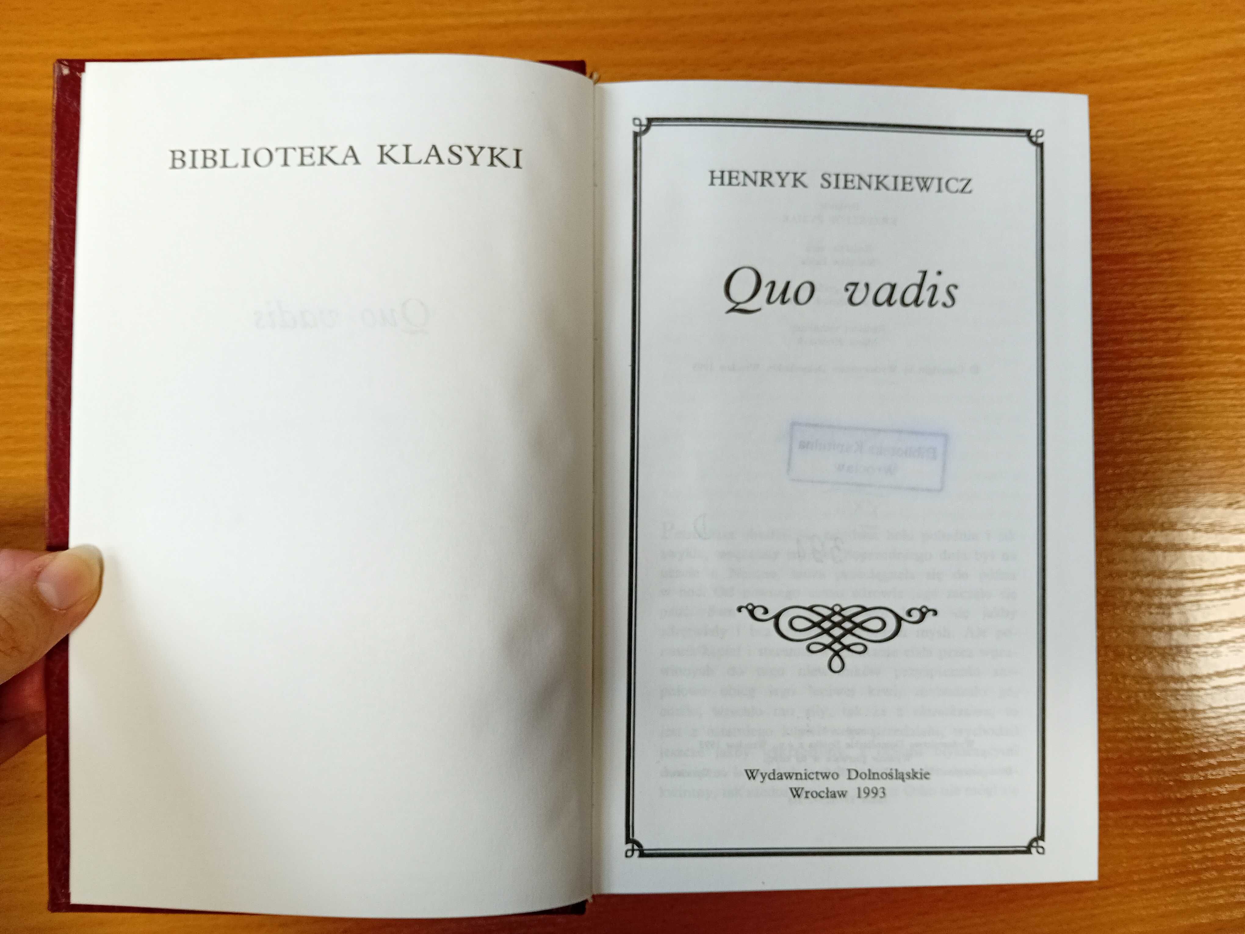 Quo vadis / Henryk Sienkiewicz