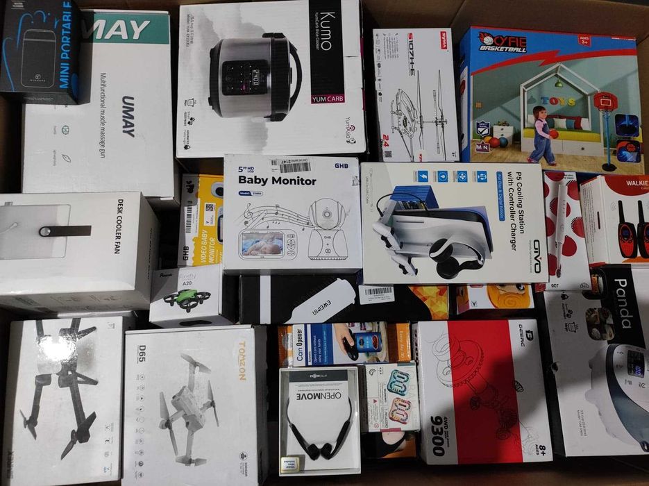 Palety Amazon Klasa A(Nowe) Mix Zabawka Agd Pc Elektronika Sport Dom