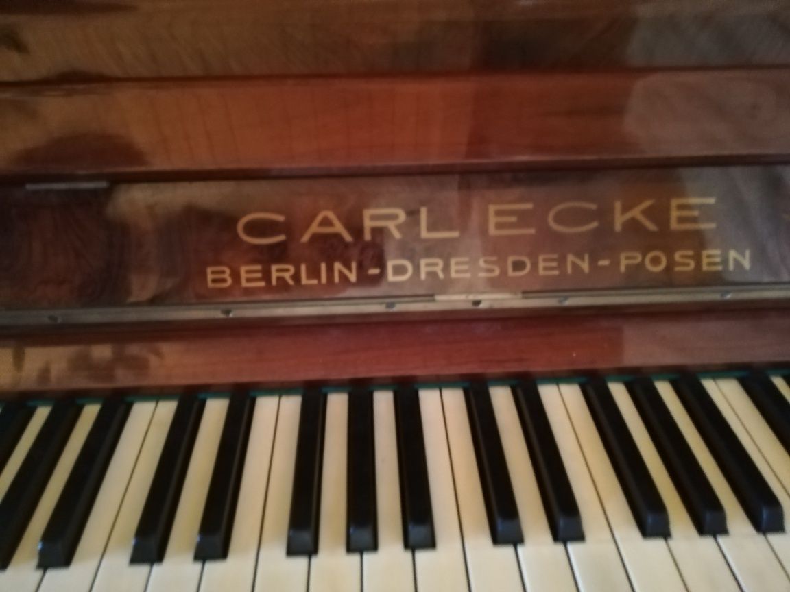 Pianino Carl Ecke Berlin Dresden Posen