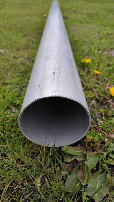 Rura aluminium aluminiowa 118/112mm #3,0mm, L=3mb, 20 szt. (60mb)