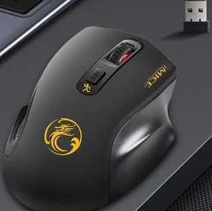 iMICE wireless mouse / Rato 2.4Ghz iMICE Black sillent