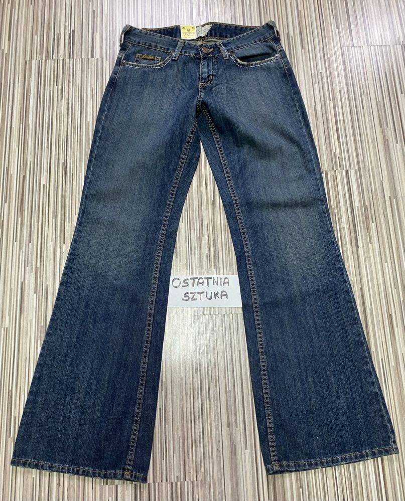 Spodnie damskie jeans dzwony 28/33 pas 74 cm Maverick Lee nowe