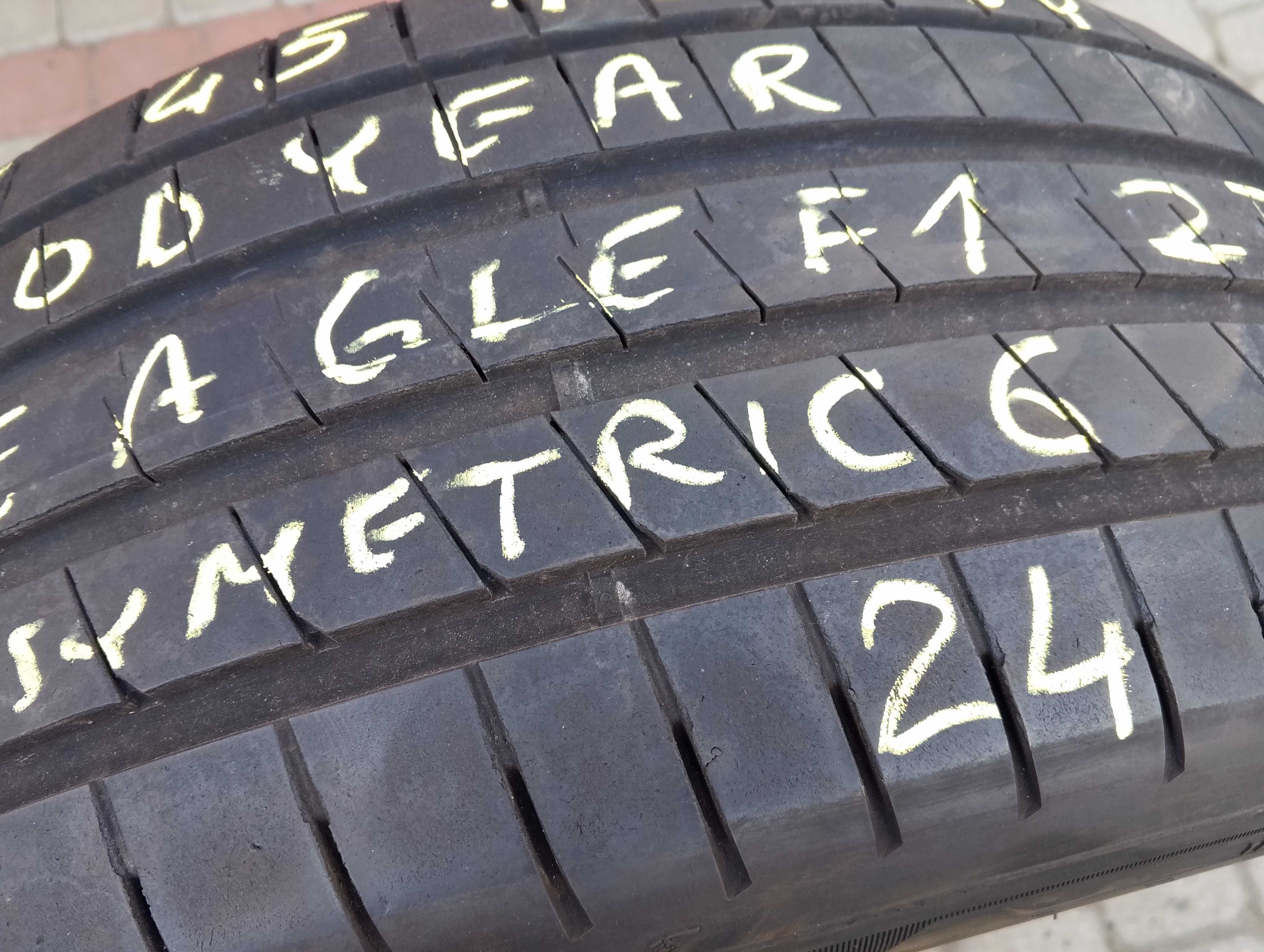 opona jak NOWA  1 szt. 235/45/19 Goodyear Eagle F 1  , 2024 rok