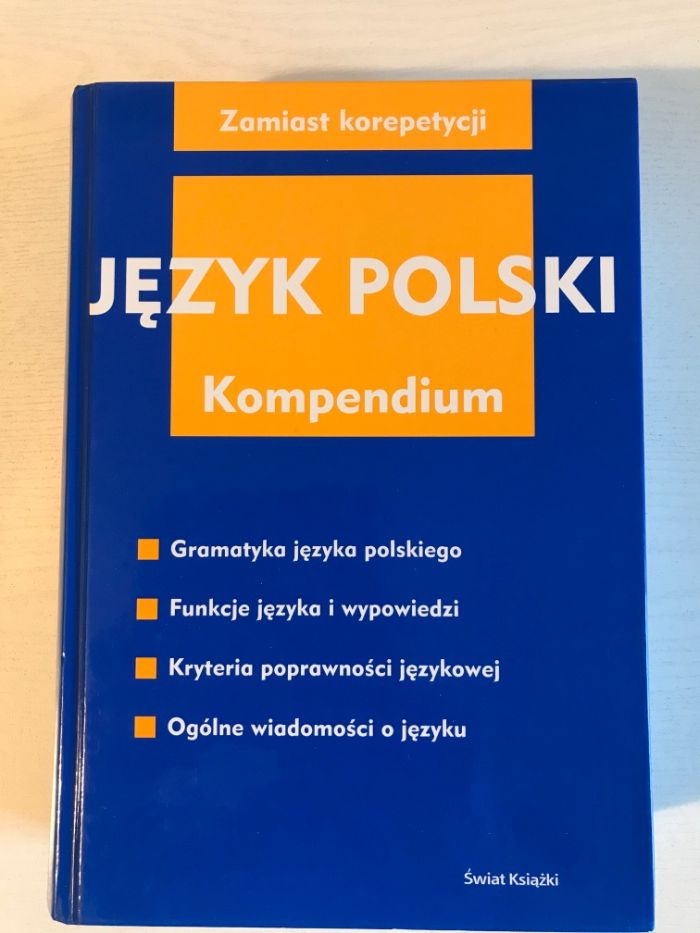 Świat Książki kompendium matura: język polski i matematyka 2 tomy