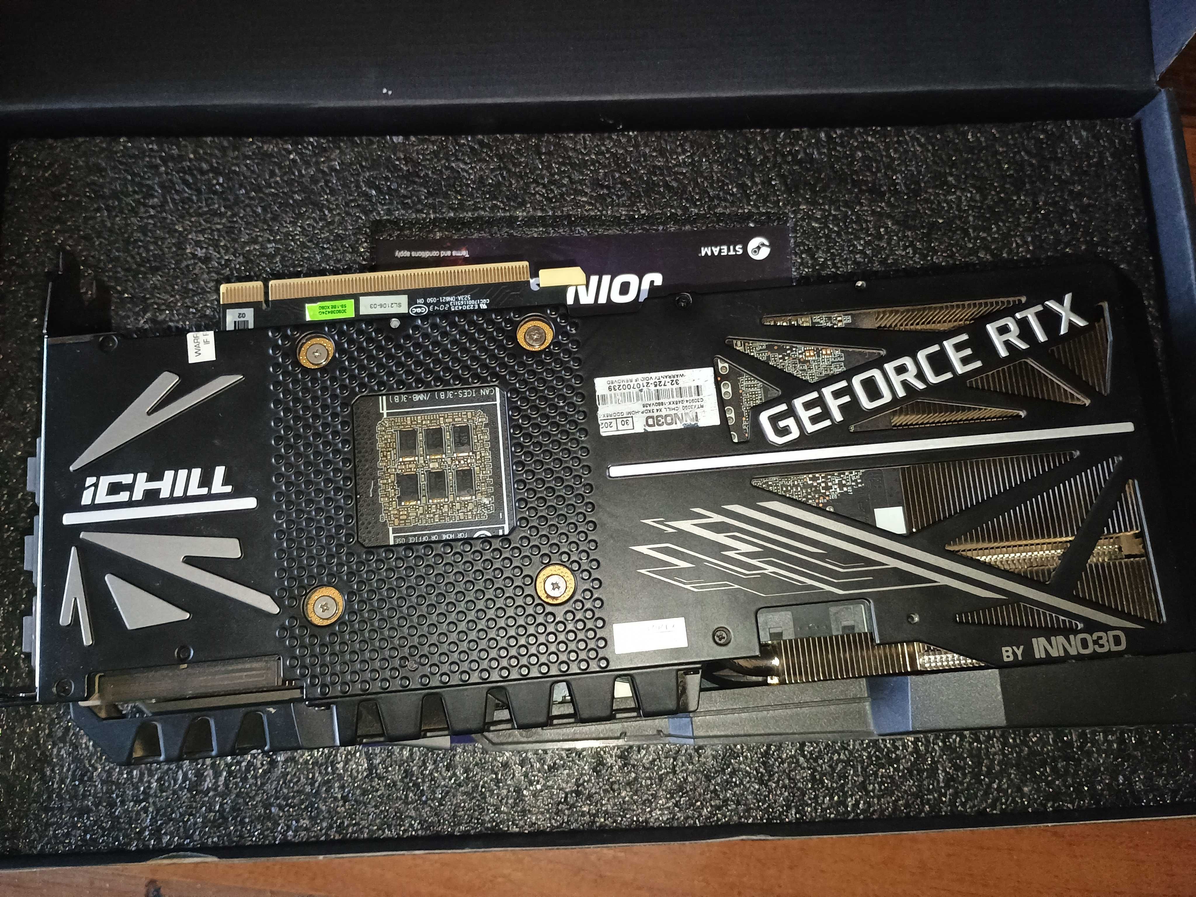 INNO3D PCI-Ex GeForce RTX 3090 iChill X4 24GB  бу