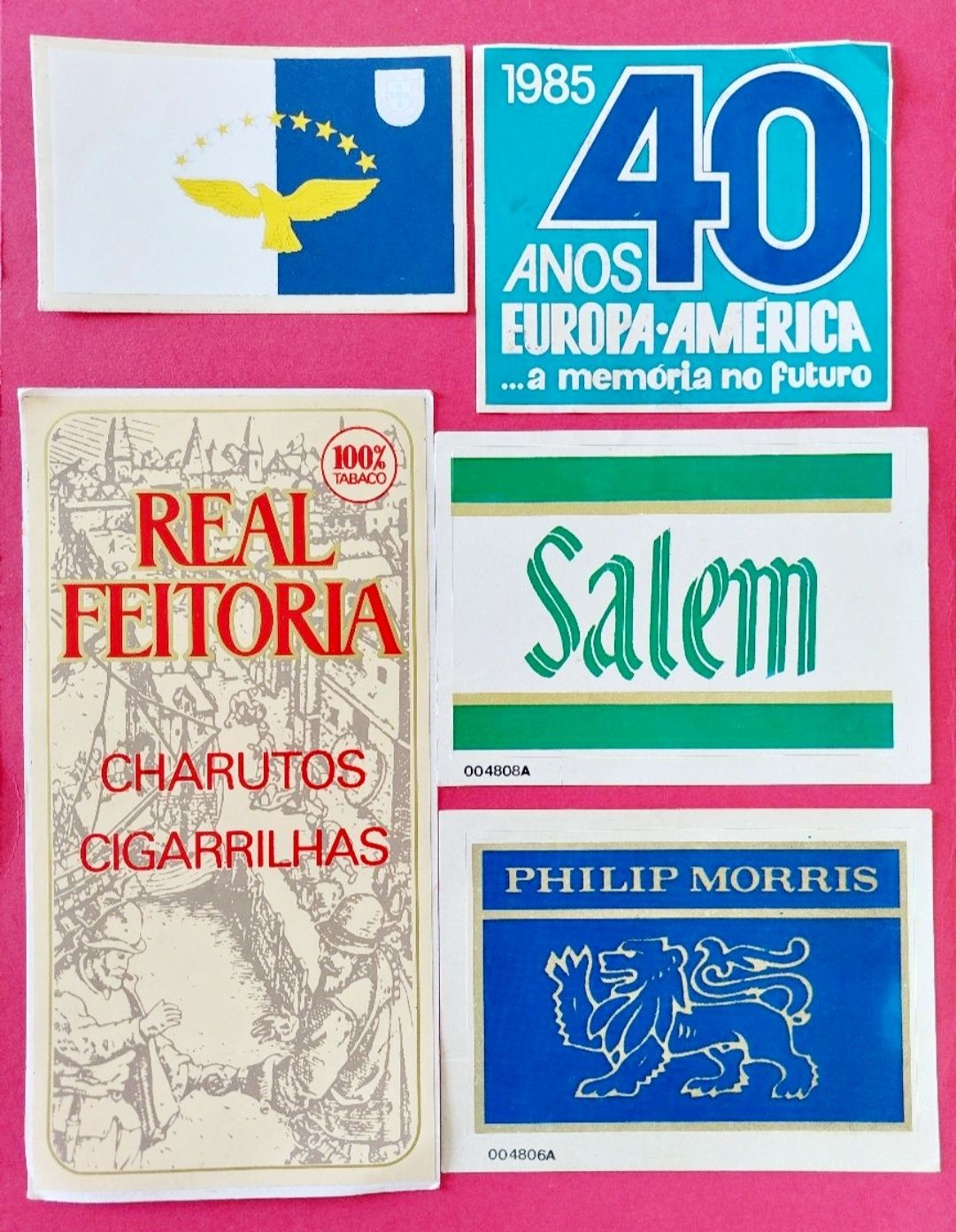 Lote AUTOCOLANTES anos 80 (3/3)