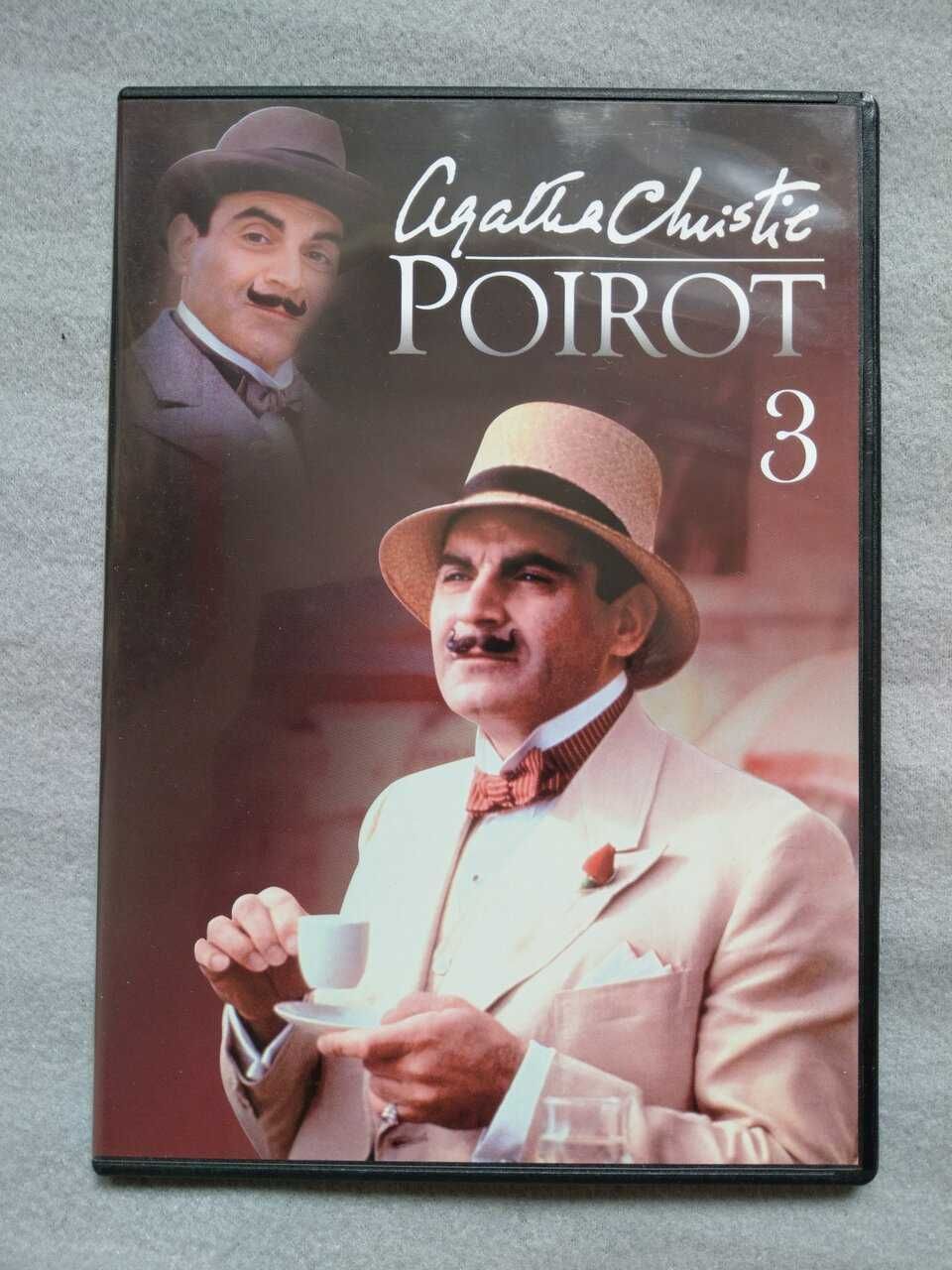 Poirot DVD David Suchet cz 3, Agatha Christie