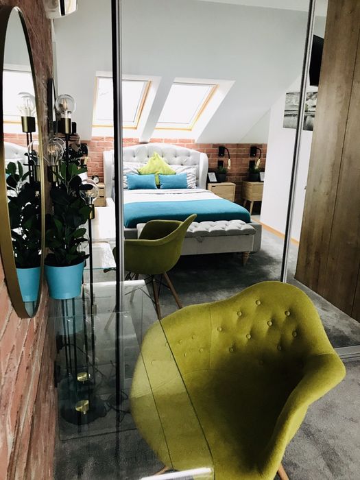Apartamenty nad jeziorem Nocleg Mazury Ostróda MoLoo Apartament