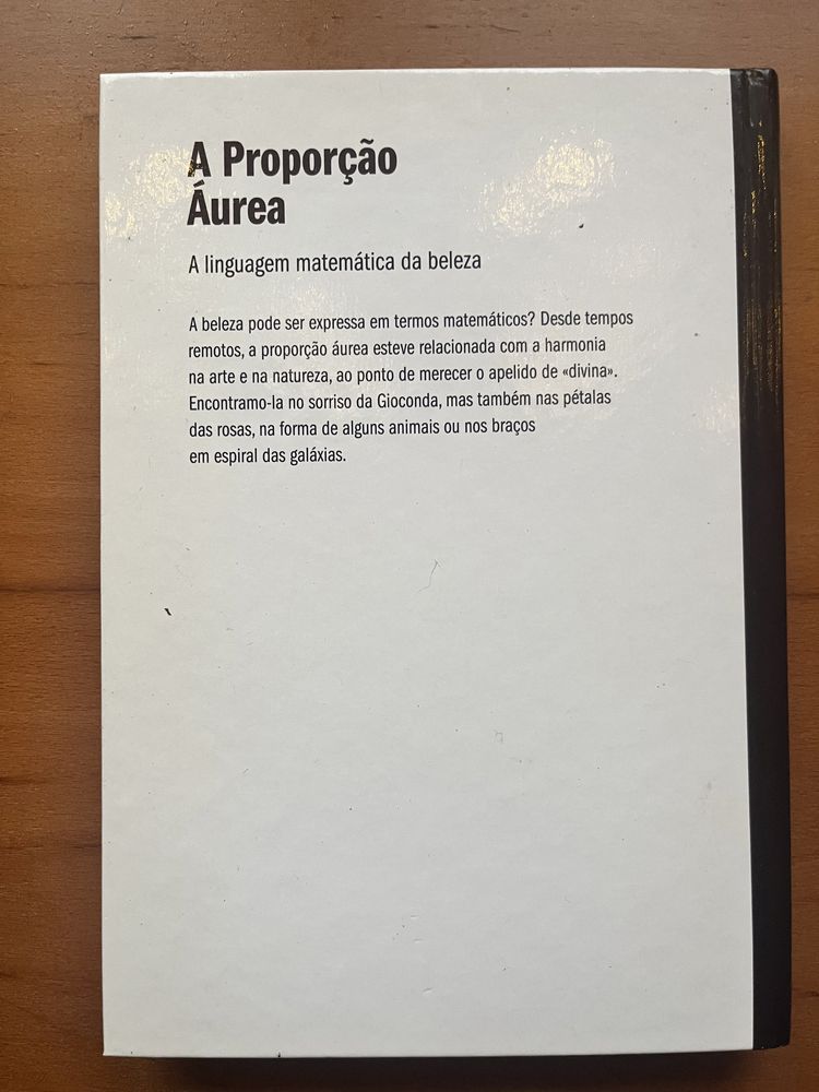 Livro a proporção áurea/ a linguagem matemática da natureza