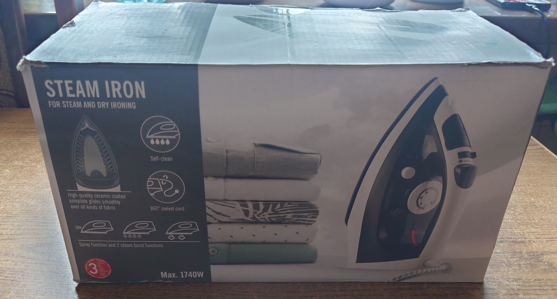 Żelazko parowe Steam Iron NOWE