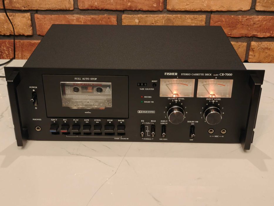 FISHER CR-7000 ! Unikatowy deck vintage ! do serwisu