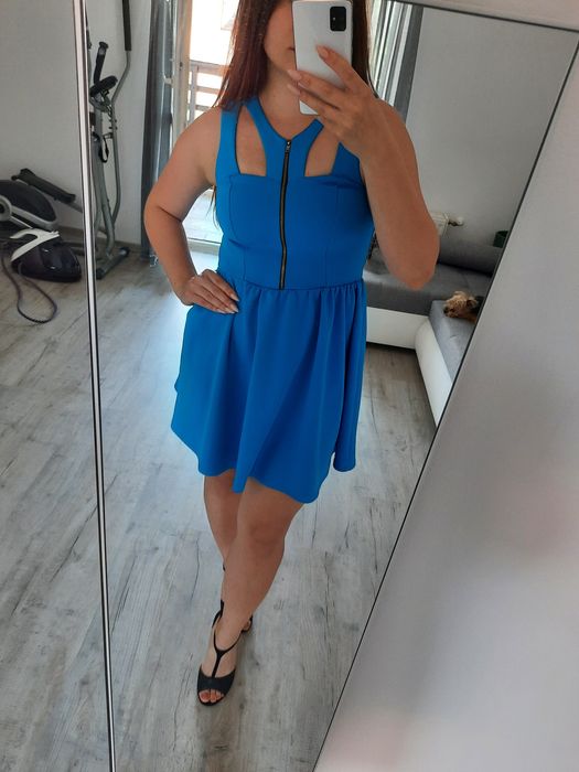 Letnia krótka sukienka 36