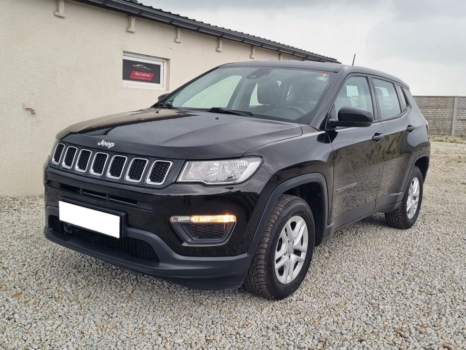 Jeep Compass ŚLICZNY 1.4 Turbo BENZYNA Oryginał ZADBANY Serwis 2019r Sport Edition