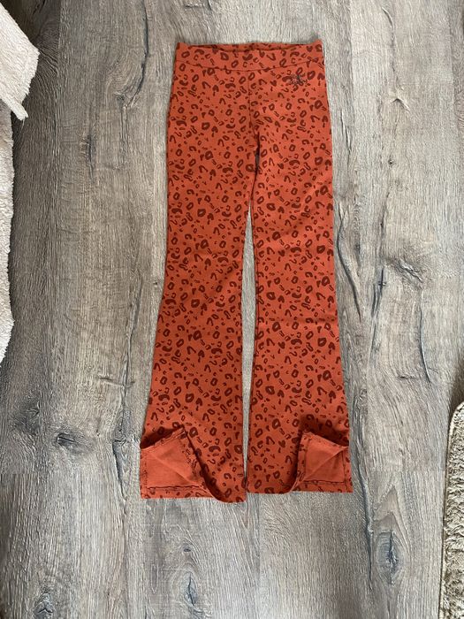 Штани кльош леопардові