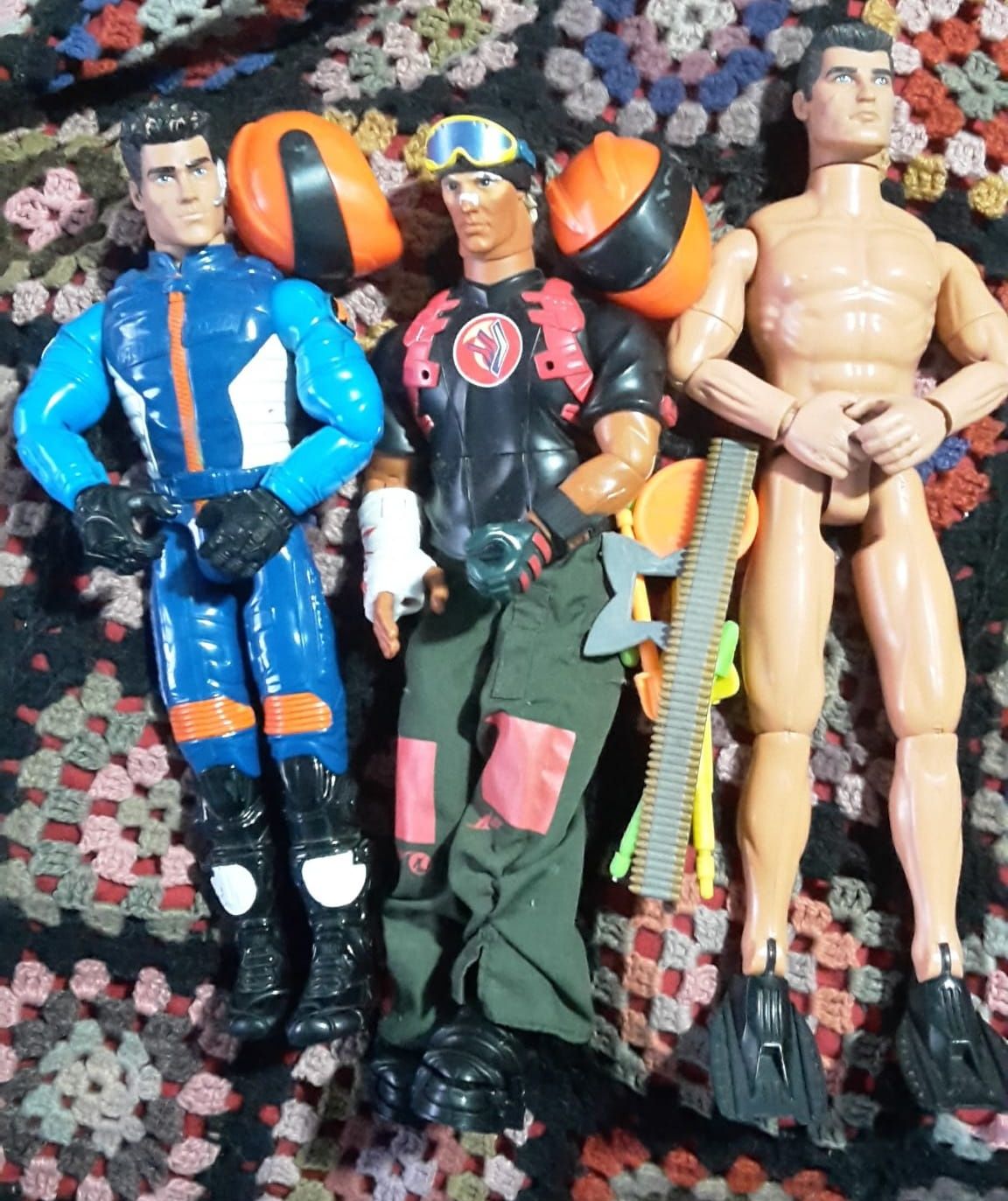 bonecos wrestling e action man