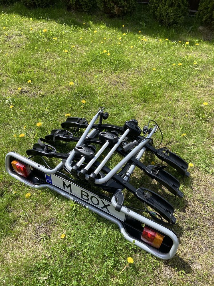 Велокріплення Thule на 3 велосипеди Euroride 943 велобагажник на гак