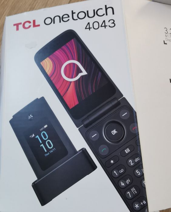 TCL onetouch 4043 lte z klapką, gwarancja