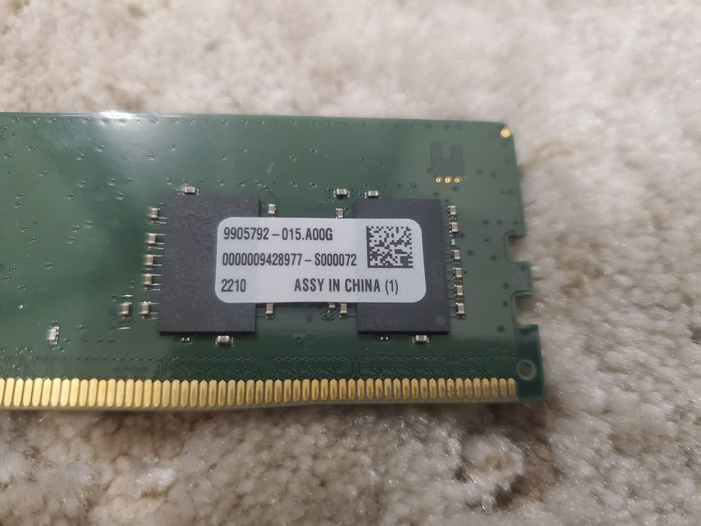 Kingston ddr5 8 gb 4800 одна планка