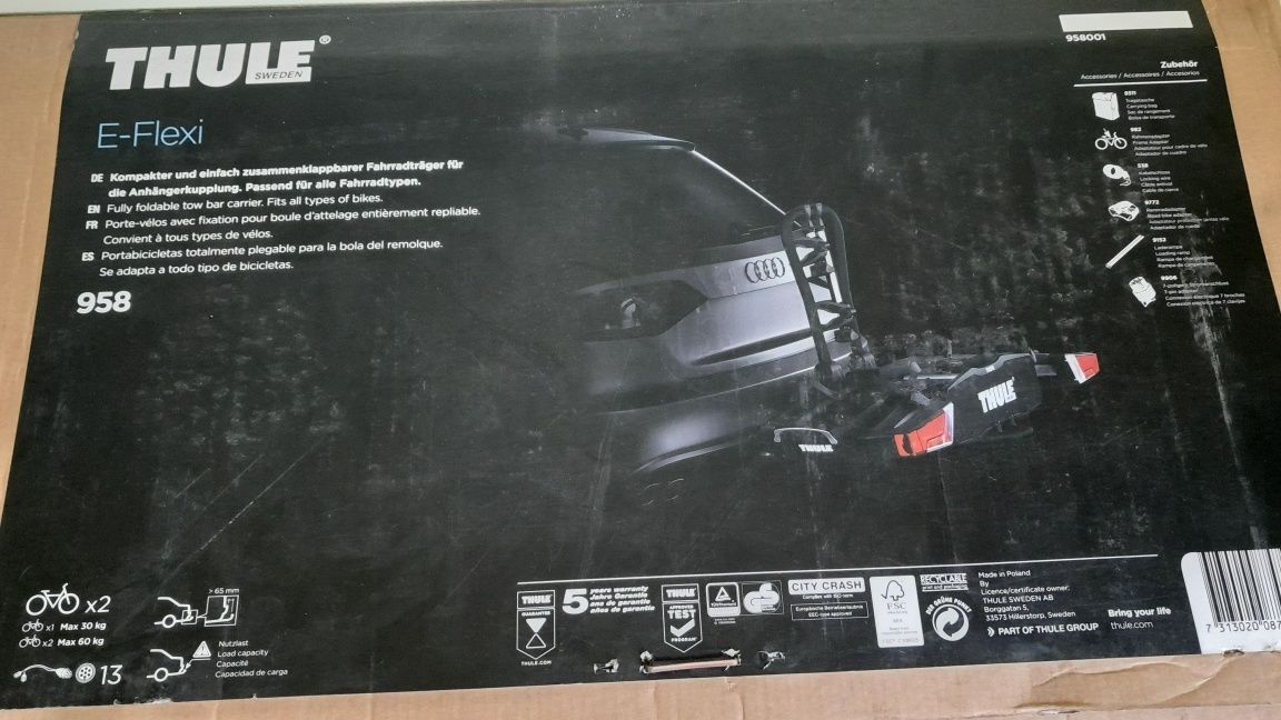 Bagażnik rowerowy Thule E-Flexi  958