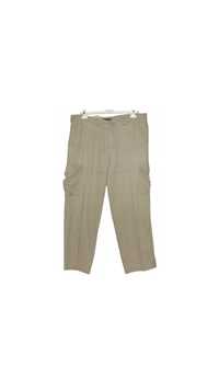 Bawełniane spodnie bojówki rozmiar XXL pas 108 cm | 244O