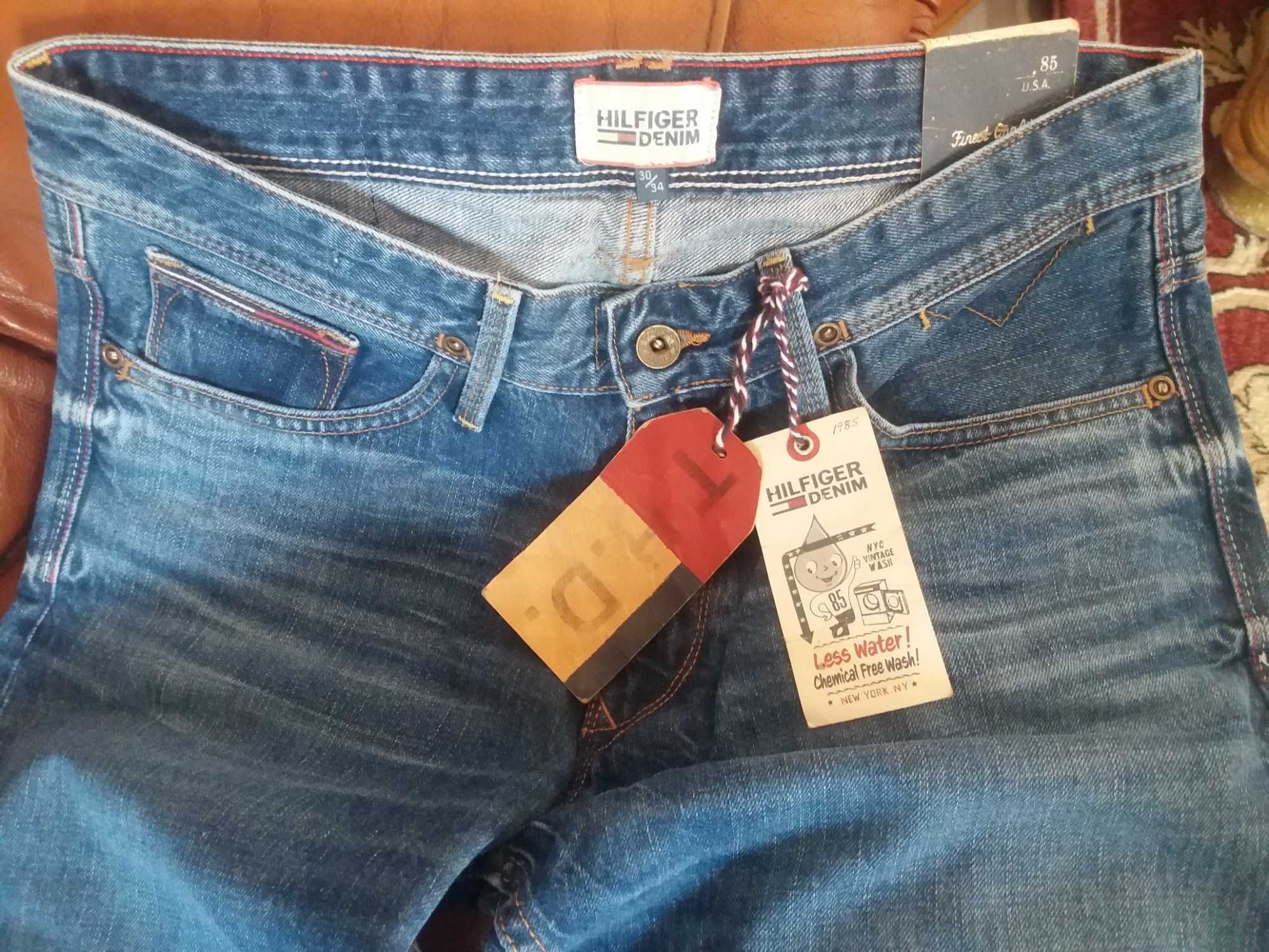 Jeansy męskie nowe Hilfiger