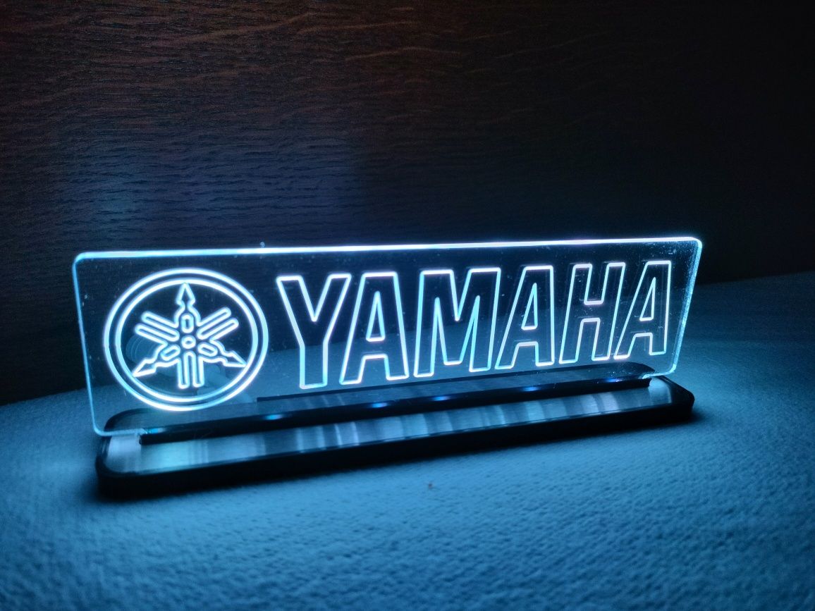 Yamaha, logo lampka LED