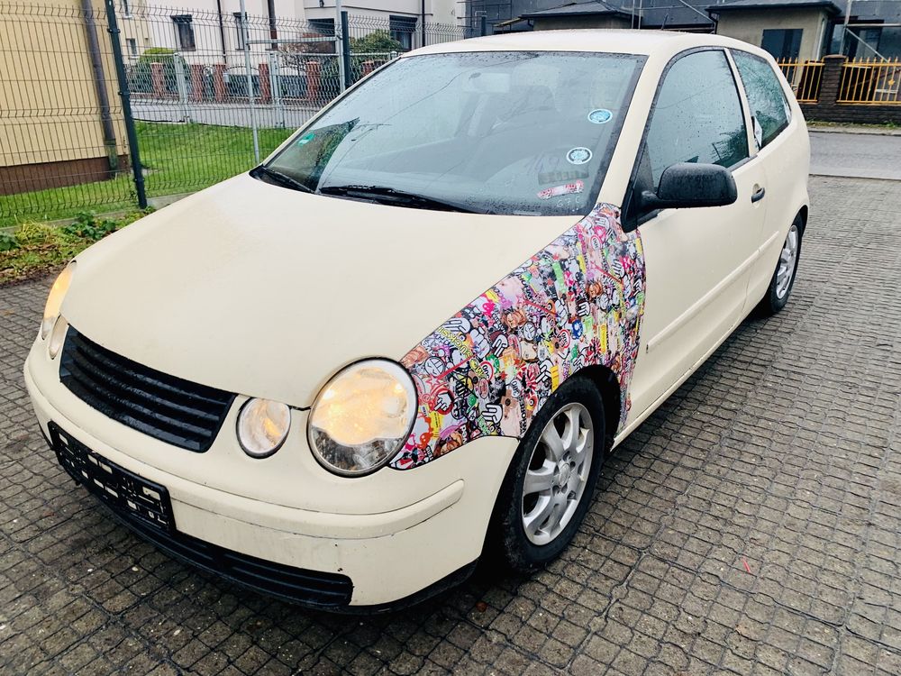 CAR4YOU VW Polo 1.2 benzyna 2004R, Klimatyzacja, Opłacony  151982km