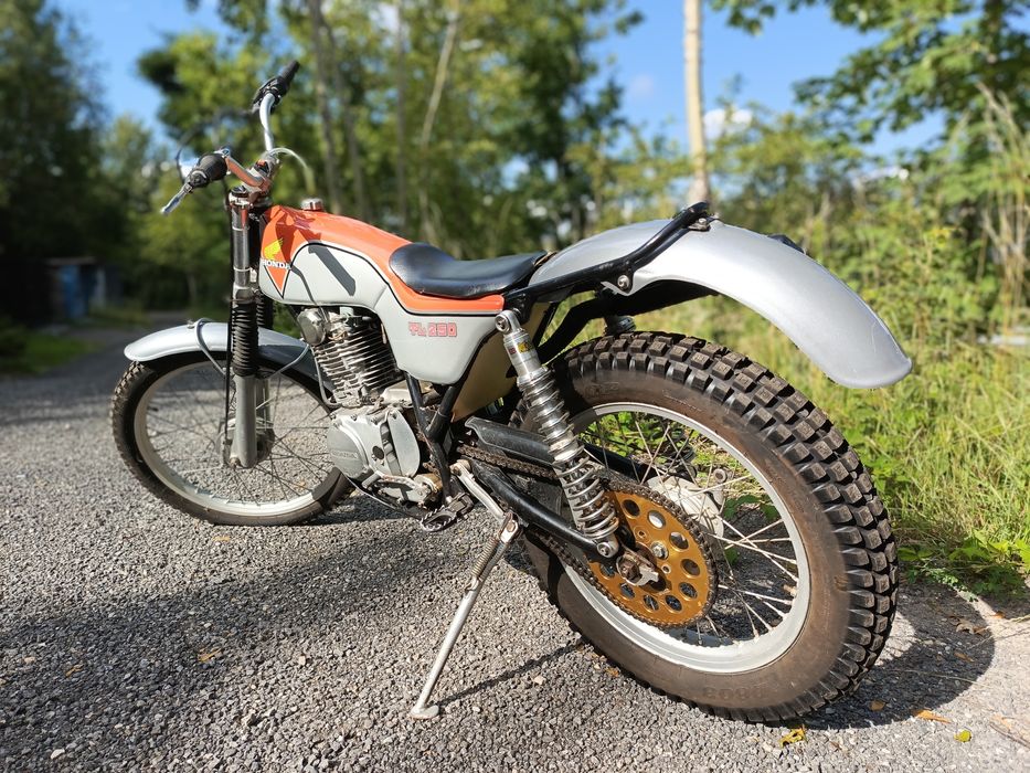 Kolekcjonerska Honda TL 250 TRIALOWA z Niemieckiej kolekcji