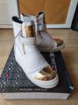 Białe skórzane sneakersy Mizz Mozz naturalna skóra