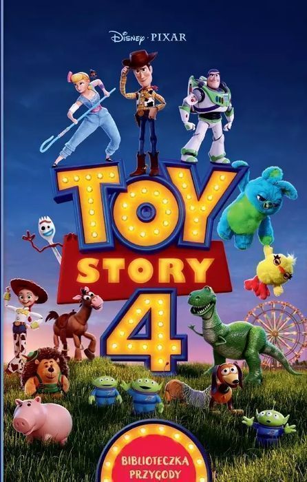 Biblioteczka Przygody. Toy Story 4  Praca Zbiorowa