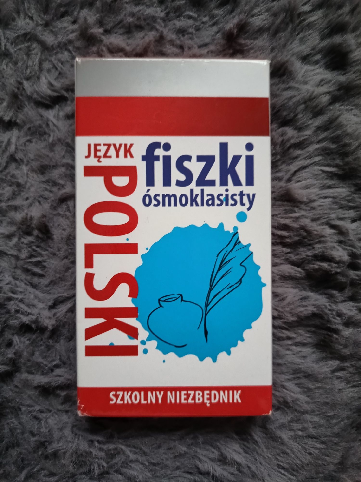 Fiszki ósmoklasisty j. Polski, j. Angielski, j. Niemiecki