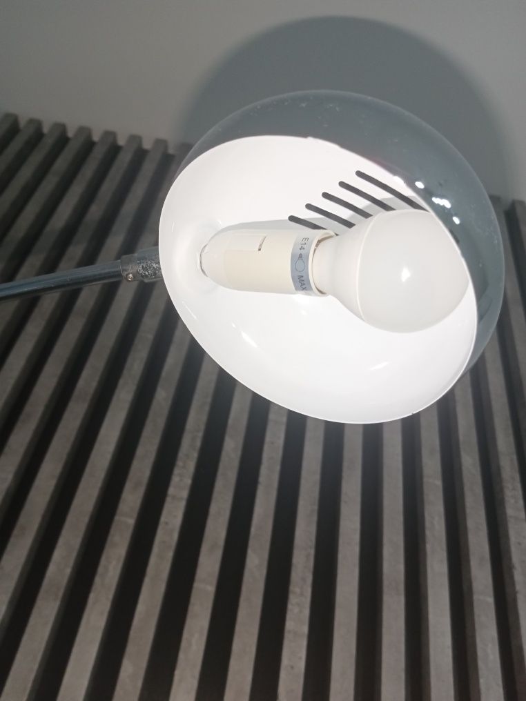 Lampa podłogowa chrom