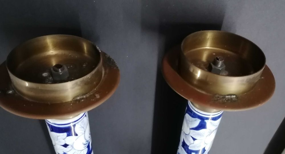 Castiçal para eletrificar